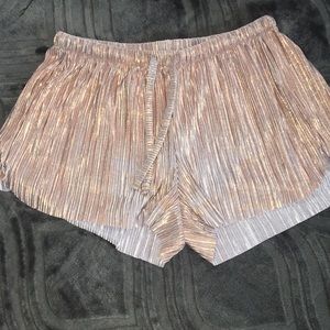 Rose gold sparkle swimsuit cover up